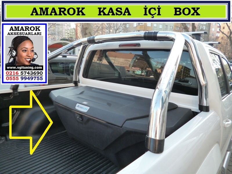 AMAROK KASA İÇİ BOX AMAROK AKSESUARLARI
