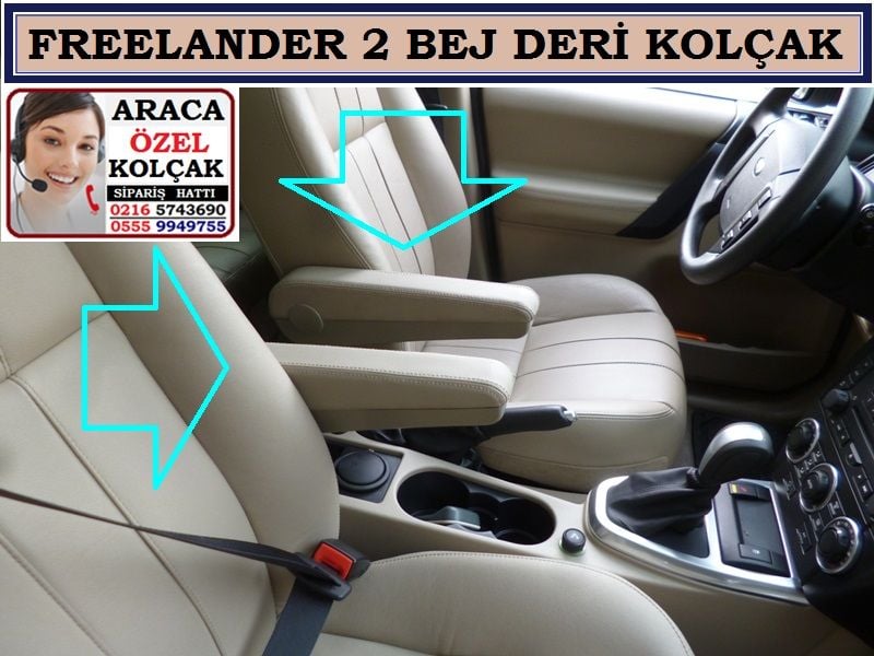 SGL05 FREELANDER 2 KOLÇAK BEJ DERİ İTHAL AYARLI FREELANDER 2 AKSESUARLARI