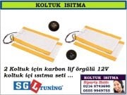 İKİ KOLTUK İÇİN KOLTUK İÇİ ISITMA SETİ