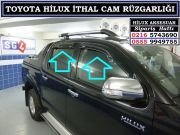 TOYOTA HİLUX CAM RÜZGARLIĞI HİLUX AKSESUARLARI