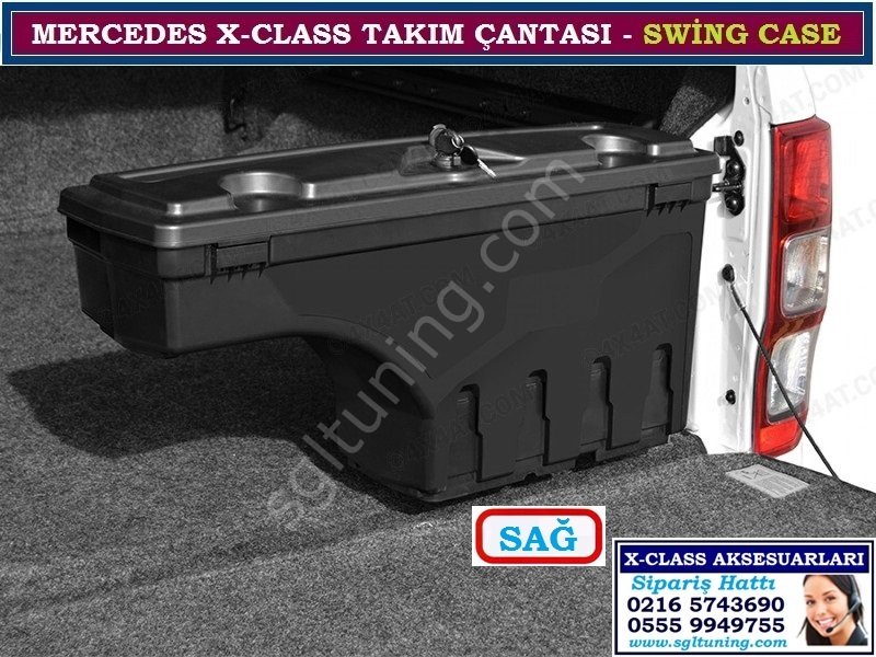 X-CLASS KASA İÇİ BOX SWİNG CASE SAĞ X-CLASS AKSESUARLARI