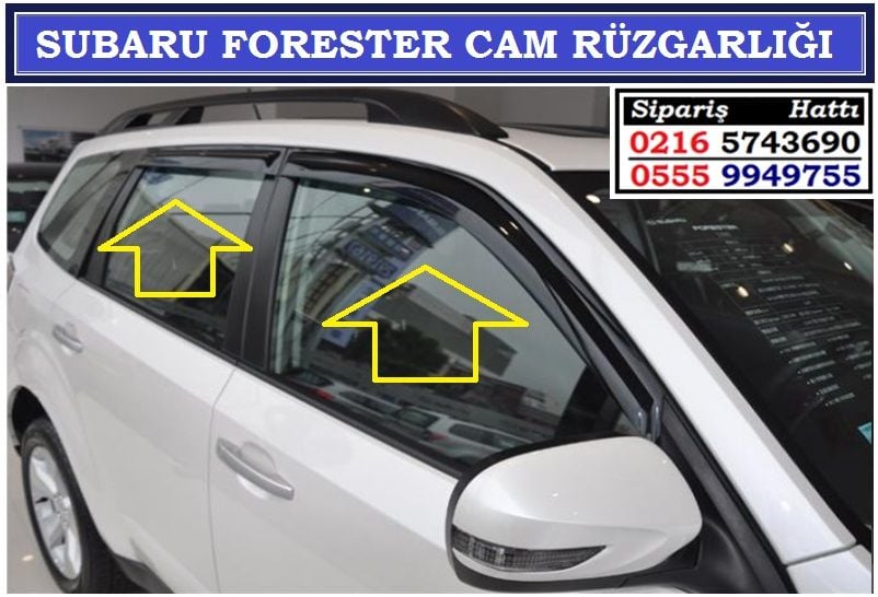 10106 SUBARU FORESTER CAM RÜZGARLIĞI SUBARU FORESTER AKSESUARLARI