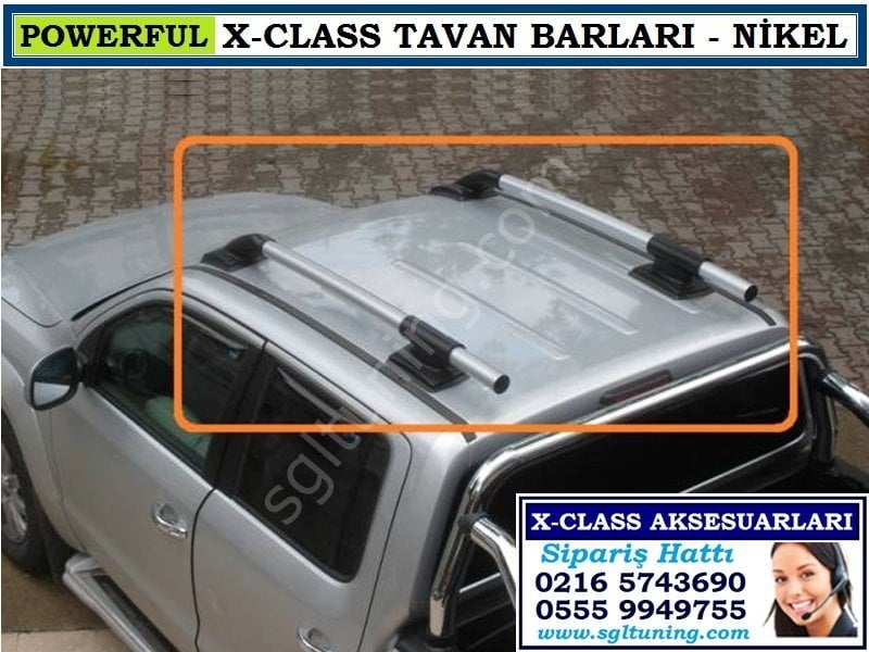 X-CLASS TAVAN BARLARI NİKEL POWERFUL X-CLASS AKSESUARLARI