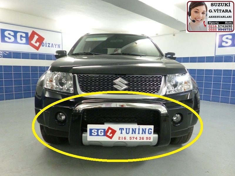 SVTR-10802 SUZUKİ GRAND VİTARA ÖN TAMPON KORUMASI