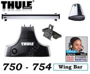 X-CLASS THULE ALÜMİNYUM WİNG BARLI TAŞIYICI SİSTEM 7105 (754-963-1781)