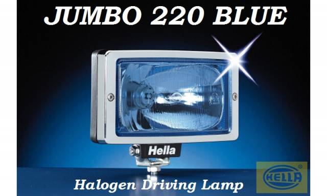Hella Jumbo 220 Blue sücücü sis lambası (Adet)