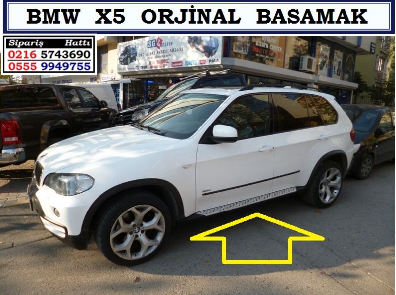 10401 BMW X5 BASAMAK TAKIMI ORJİNAL BMW X5 AKSESUARLARI