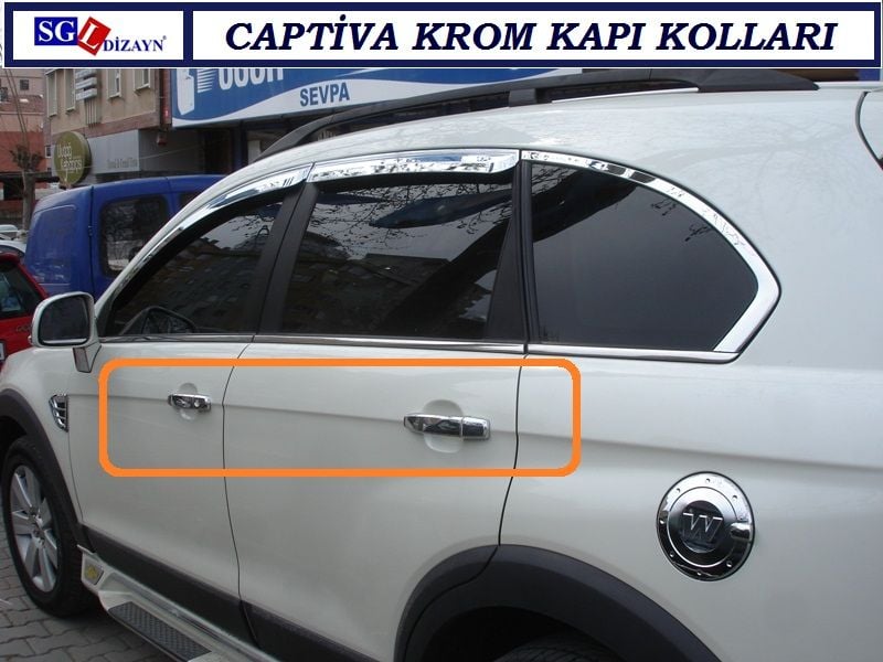 10102 CAPTİVA KROM KAPI KOLU TAKIMI CAPTİVA AKSESUARLARI