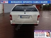 SGL13-1 KORANDO SPORTS UZUN ŞASE CAMLI KABİN BEYAZ KORANDO SPORTS AKSESUARLARI