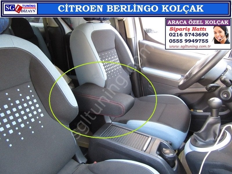 SGL-9300 CİTROEN BERLİNGO KOLÇAK KOL DAYAMA