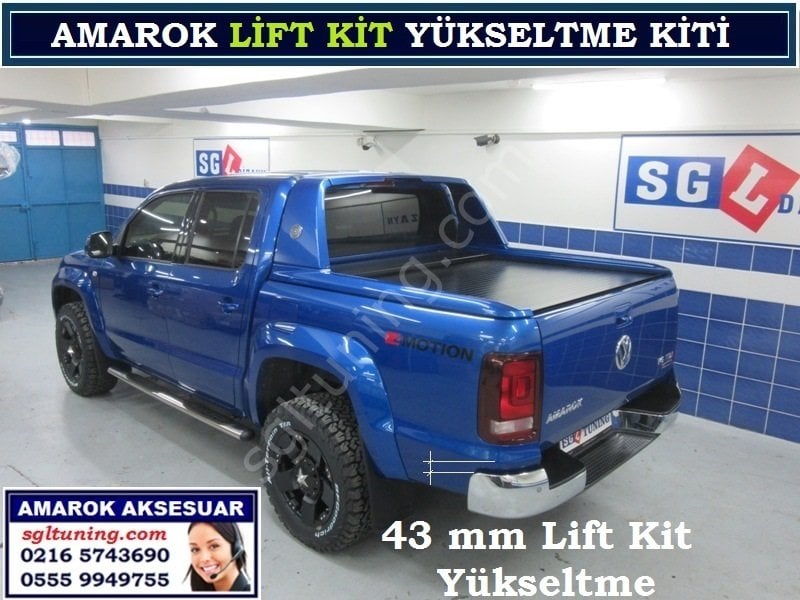 AMAROK YÜKSELTME KİTİ LİFT KİT KUPA YÜKSELTME 43 mm