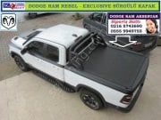 DODGE RAM REBEL EXCLUSIVE SÜRGÜLÜ KAPAK ROLLBACK DODGE RAM REBEL AKSESUARLARI