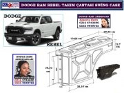 DODGE RAM REBEL KASA İÇİ BOX SWING CASE DODGE RAM AKSESUARLARI SGL TUNİNG