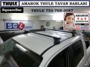 AMAROK THULE TAVAN BARLARI SguareBar 753 AMAROK AKSESUARLARI