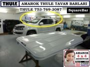 AMAROK THULE TAVAN BARLARI SguareBar 753 AMAROK AKSESUARLARI