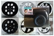 AMAROK DELTA BEADLOCK 18'' SİYAH JANT AMAROK AKSESUARLARI