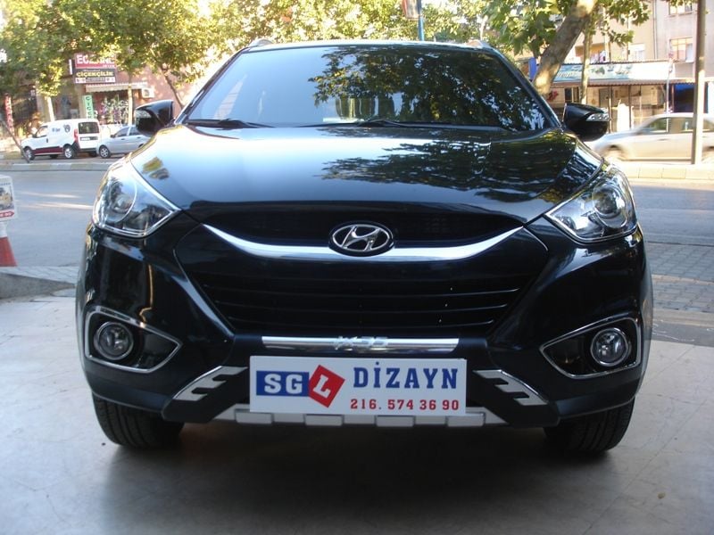 13138 İX35 ÖN TAMPON KORUMA BARI C TİP İX35 AKSESUARLARI