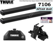 Thule Bitişik Raylı Araç Taşıyıcı Sistemi 753-(7106 ayak+karebar+kit)