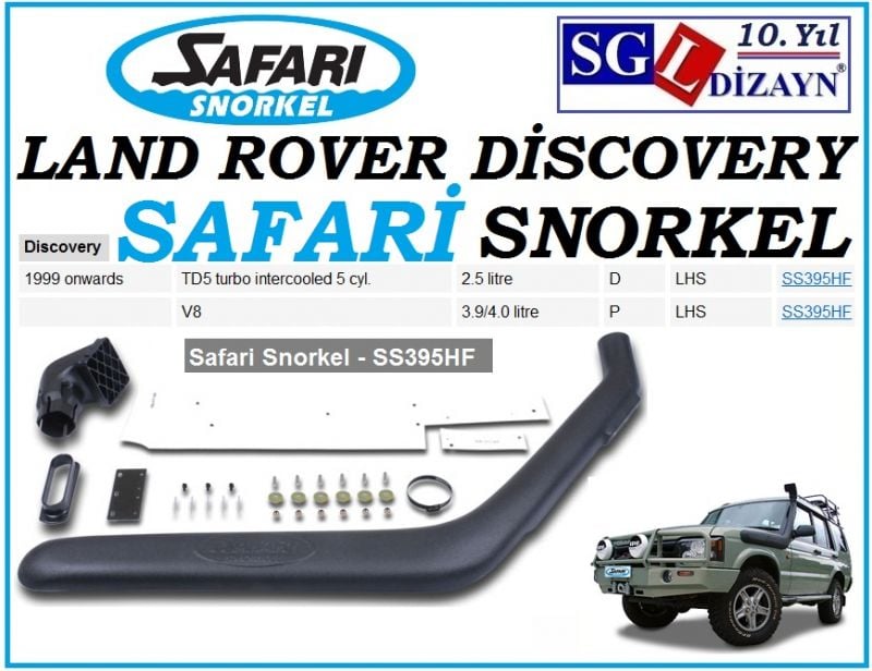 DİSCOVERY 2 SAFARİ SNORKEL SS395HF 1999-..