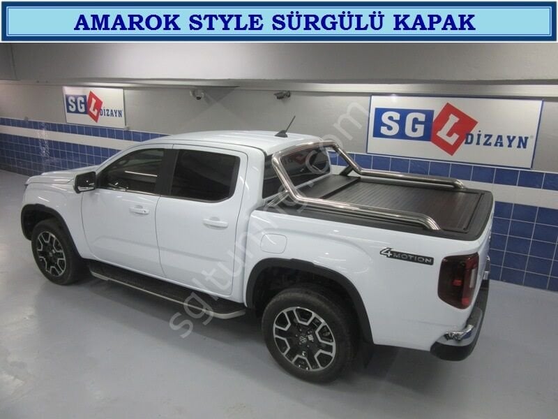 YENİ AMAROK STYLE SÜRGÜLÜ KAPAK BEYAZ AMAROK 2023 AKSESUARLARI