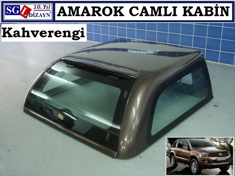 AMAROK CAMLI KABİN KAHVERENGİ AMAROK AKSESUARLARI