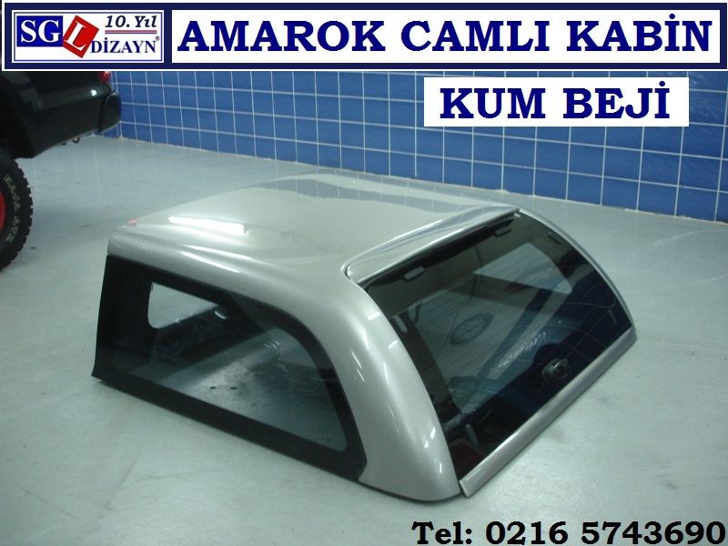 AMAROK CAMLI KABİN KUM BEJİ AMAROK AKSESUARLARI