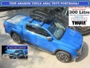 YENİ AMAROK Thule Force XT S 300 Litre Mat Siyah Portbagaj