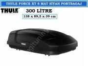 YENİ AMAROK Thule Force XT S 300 Litre Mat Siyah Portbagaj