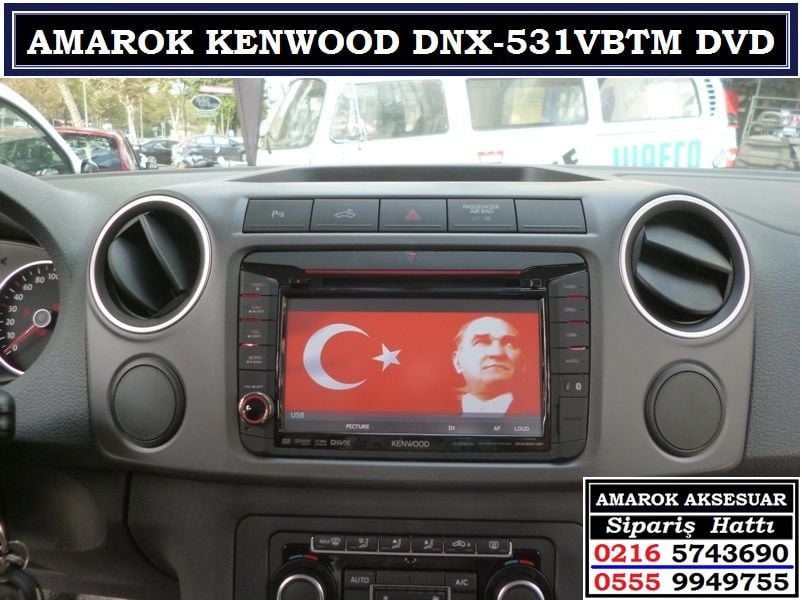 AMAROK KENWOOD DNX-531VBTM DVD AMAROK AKSESUARLARI