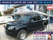 AMAROK CANYON SİS FARI SETİ EDGE BAR BİG BLACK AMAROK AKSESUARLARI
