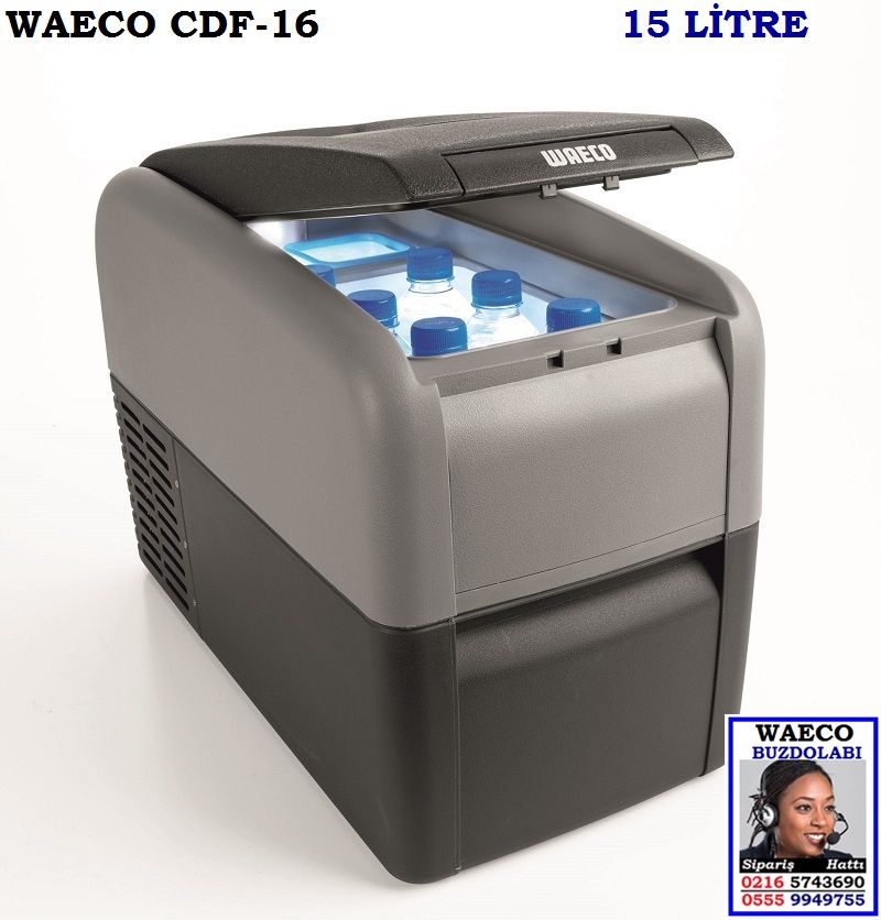 Kamyon Tır Buzdolabı CDF-16 Waeco CoolFreeze Soğutucu CDF-16 (Kompresörlü)