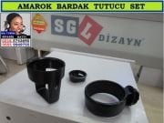 SGL-451-4A AMAROK BARDAK TUTUCU SET AMAROK AKSESUARLARI