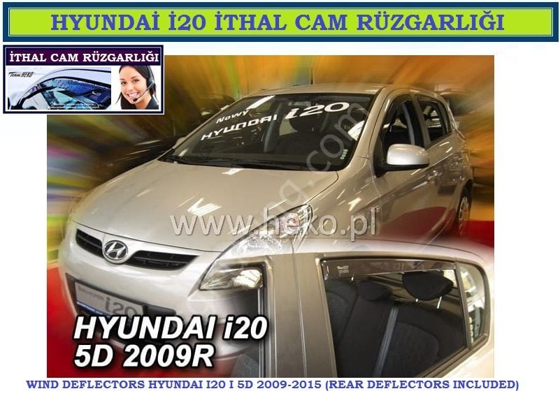 HYUNDAİ İ20 2009-2015 ÖZEL CAM RÜZGARLIĞI - KAMPANYA ÜRÜNÜ HEKO