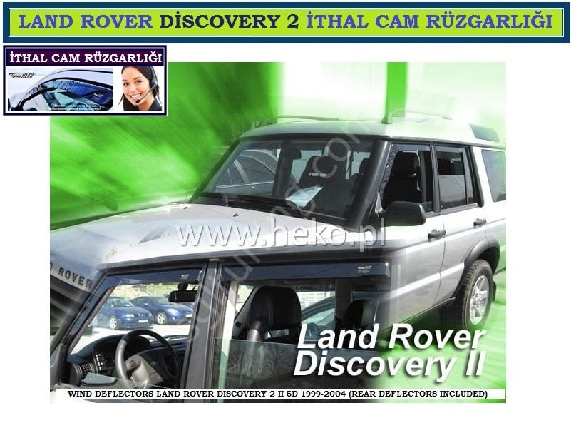 LAND ROVER DİSCOVERY 2 1999-2004 HEKO CAM RÜZGARLIĞI KAMPANYALI HEKO