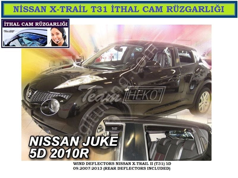 NİSSAN X-TRAİL T31 2007-2013 ÖZEL CAM RÜZGARLIĞI KAMPANYA ÜRÜNÜ HEKO