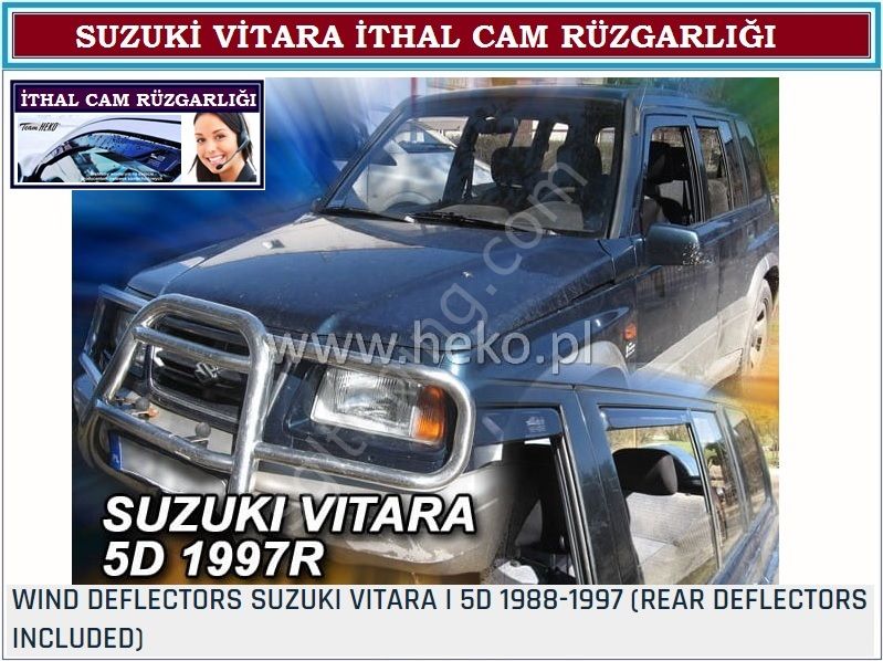 SUZUKİ VİTARA 1988-1997 ÖZEL CAM RÜZGARLIĞI - KAMPANYA ÜRÜNÜ HEKO