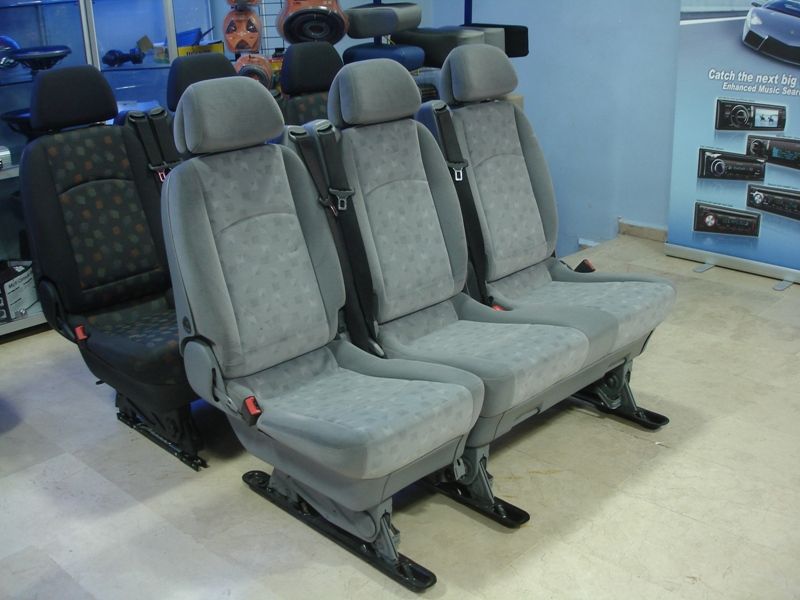 MERCEDES VİANO ORJİNAL ÜÇLÜ KOLTUK GRİ
