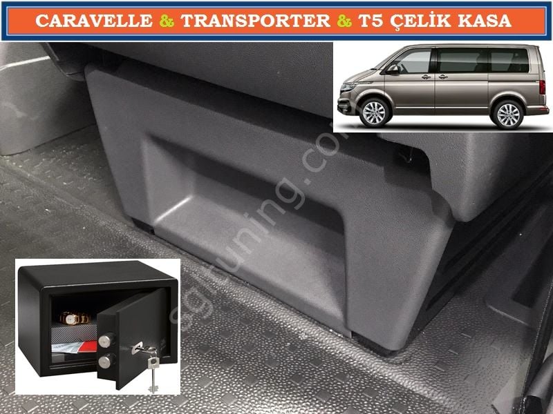 CARAVELLE TRANSPORTER T5 KARAVAN VİP KOLTUK ALTI ÖZEL ÇELİK KASA