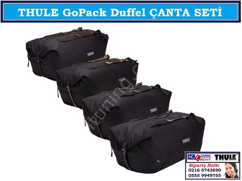 Thule GoPack Duffel x4 Çanta Seti