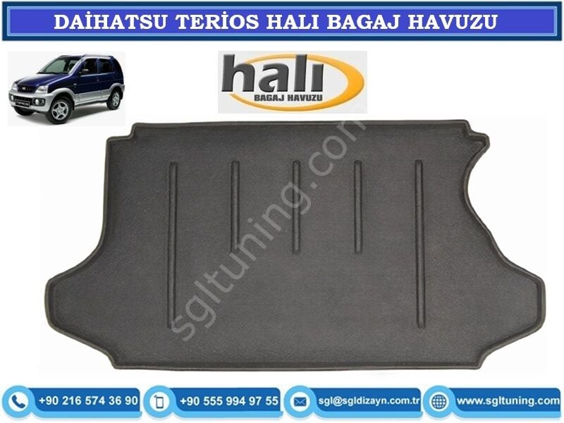 DAİHATSU TERİOS BAGAJ HAVUZU 1998-2005 DAİHATSU TERİOS AKSESUARLARI