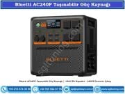 Bluetti AC240P Taşınabilir Güç Kaynağı UPS 1843Wh Kapasiteli