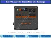 Bluetti AC240P Taşınabilir Güç Kaynağı UPS 1843Wh Kapasiteli