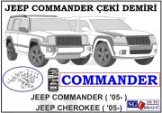 SGL-20302A JEEP COMMANDER ÇEKİ DEMİRİ 7/2005-.. JEEP COMMANDER AKSESUARLARI
